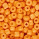 Seed beads 6/0 (4mm) Citrus orange